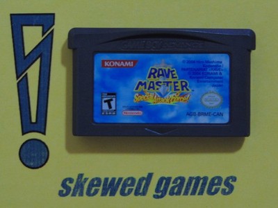 Rave Master Special Attack Force - Cart Only - Nintendo GameBoy Advance GBA