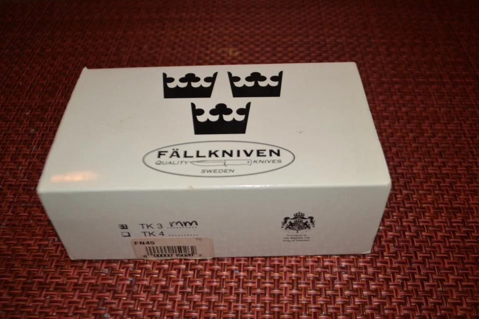 Estuche Navaja de Bolsillo Fallkniven TK3 Ironwood Vintage con Funda NUEVO Foto 2 de 4
