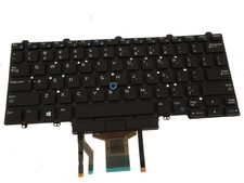 Dell Latitude 5490 7490 Backlit Laptop Keyboard Dual Point 6NK3R