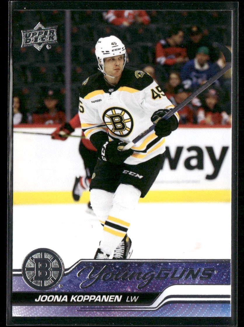 2023-24 Upper Deck Series 1 - Young Guns Joona Koppanen #203 (RC)
