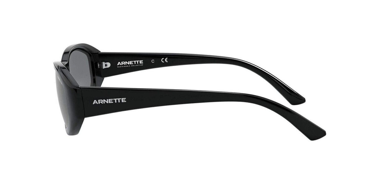 Arnette Men's AN4266 Lizard Oval Sunglasses – Black Frame/Gray Lens, 54mm - View #4