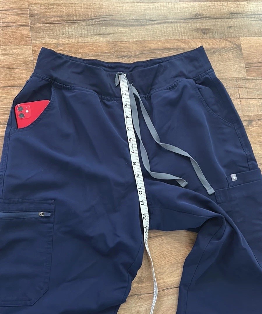 FIGS BASIC SCRUB PANTS TECHNICAL COLLECTION NAVY … - image 6