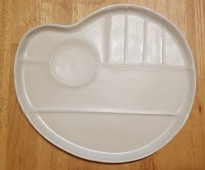 Bennington Potters Handmade Palette 2006  Pottery Fest Serving Plate
