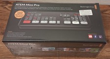 Blackmagic Design ATEM Mini Pro HDMI Live Production Switcher NEW SEALED Softw