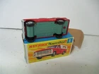 Matchbox Lesney Superfast SF6 Ford Pickup- chrome grille, MET. GREEN BASE, boxed