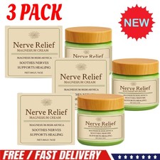 3X Total Relief Magnesium Cream, Nerve Relief Magnesium Cream H O T