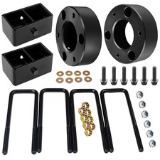 Leveling lift kit 3" Front +3" Rear Fit For 2007-2024 Chevy Silverado GMC Sierra