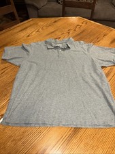 Tommy Bahama Gray Short Sleeve Polo Shirt. Men's - Size XL