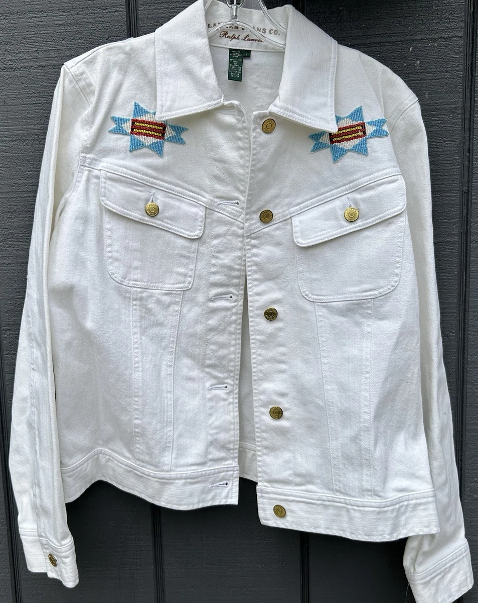 Ralph Lauren Denim White Coats, Jackets & Vests for Women for sale
