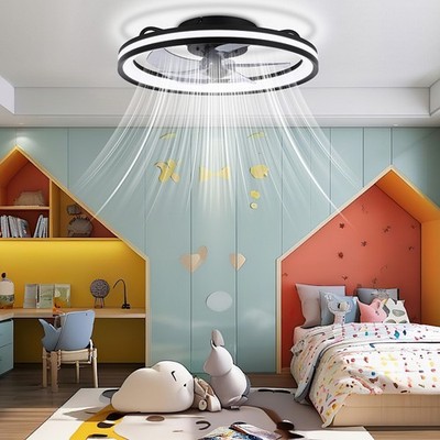 LED Deckenventilator Deckenlampe Dimmbar Beleuchtung Ventilator Ventilatorlampe