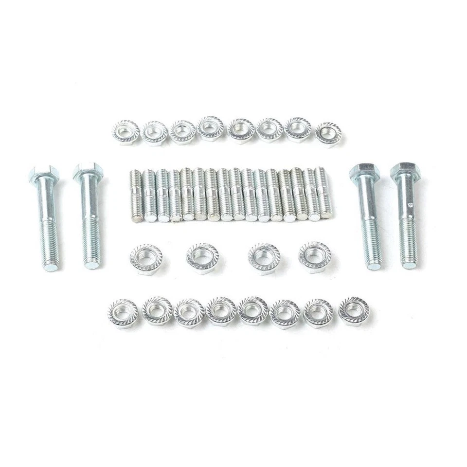 Par para Ford Mustang GT 1996-2004 4,6 L V8 acero inoxidable tubo largo colector cabezal Foto 4 de 4