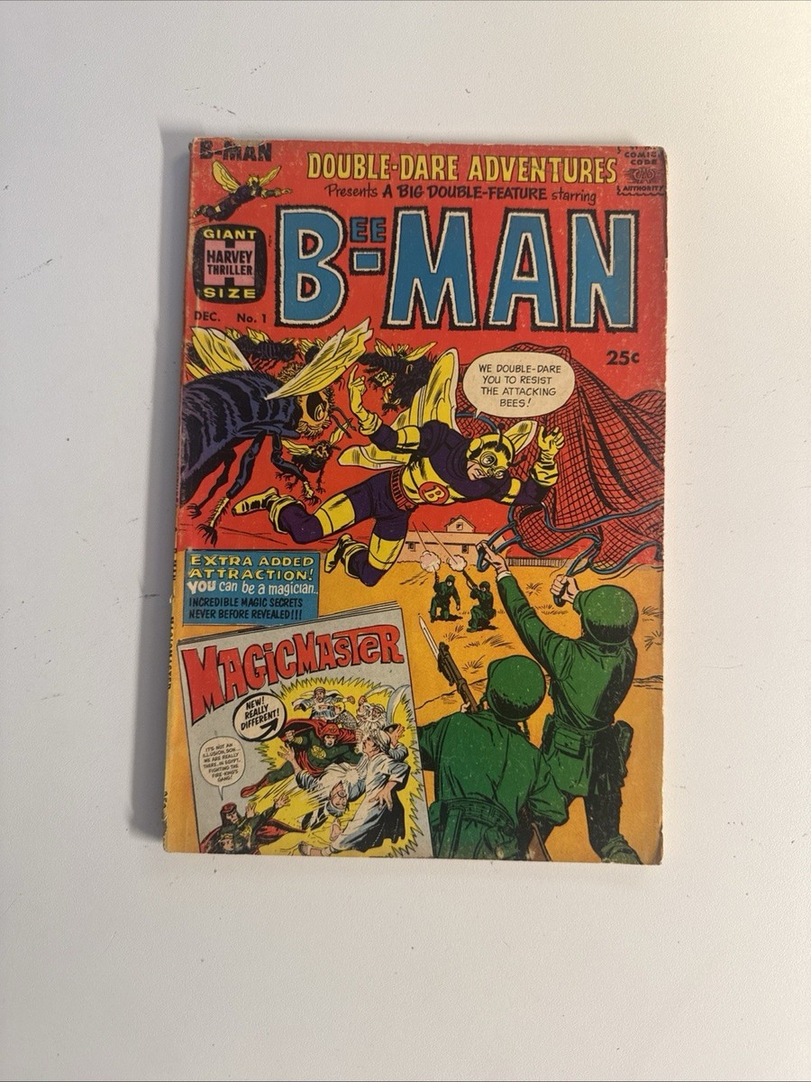 ザ・フー THE RELAY / WASP MAN Double Dare Adventures # 1, 1st Bee Man! (Harvey 1966) Offgrade