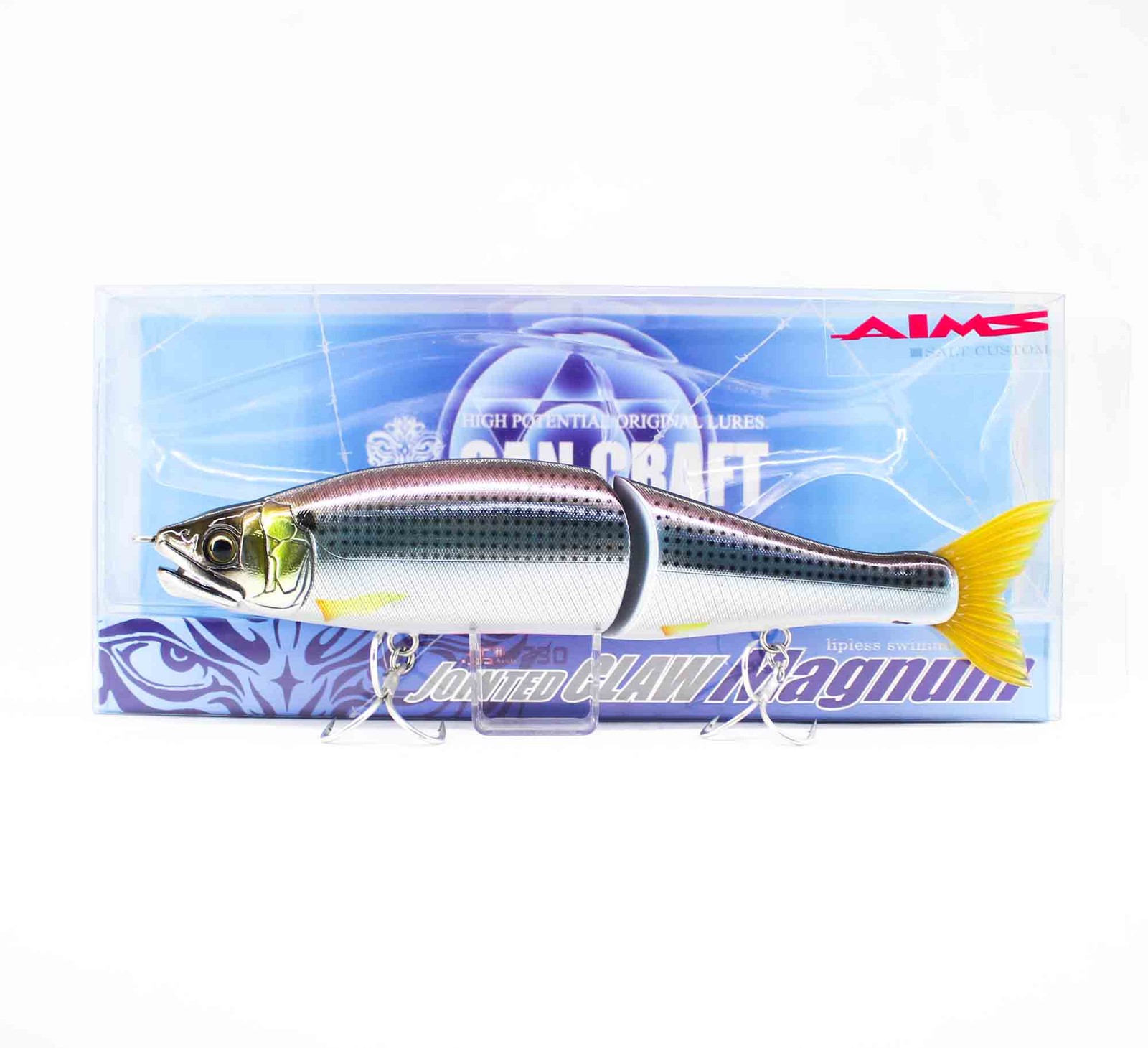 Gan Craft Jointed Claw 230 Magnum Salt Floating Jointed Lure AS-01 (0618)