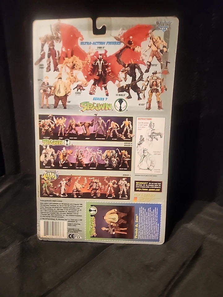 Фигурки 1996 McFarlane Spawn Sam and Twitch упаковка 2 шт. - Изображение 2 из 2