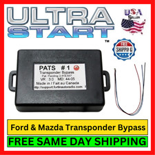 Ultrastart Pats1 Transponder Bypass Module Ford Mazda Remote Start Kit Keyless Ultrastart Pats1 Transponder Bypass Module Ford Mazda Remote Start Kit Keyless
