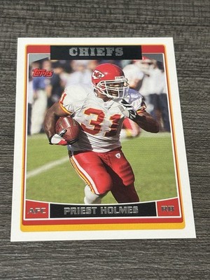 Priest Holmes 2006 Topps #219 Chiefs