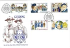 Isle of Man Comm/FDC -  Guiding - 1985 (IOM261)