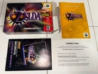 Legend of Zelda: Majora's Mask Collector's Edition Box Manual Only Authentic N64