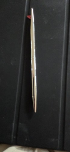 Collectable Virgin Atlantic Airways Chrome Red Fin Jet Plane Ballpoint Pen.