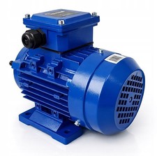 Elektromotor 230V 1,5kW 1400 U/min Einphasen Asynchronmotor Kondensator IP44