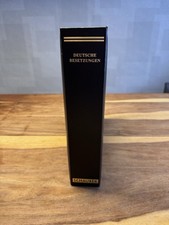 Raccoglitore a vite Schaubek, nero, imbottito, motivo/album nazionale occupazione tedesca