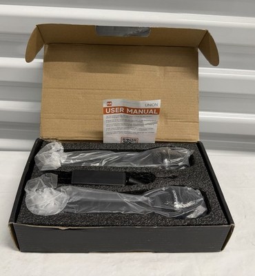 Wireless Microphone System 2 Mics Receiver Plug & Play Set Open Box
