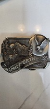 Great Northwest 1980 Commemorative Siskiyou Vintage Belt Buckle 823