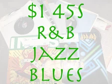 $1 45s - R&B/Blues/Jazz - G - EX - Flat $5.00  Shipped