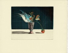 Ruth Krauss / Re-examination of freedom .. Intaglio by James L Ochs 1st ed 1981