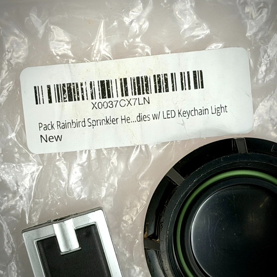 Rain Bird Sprinkler Head Dies Set (3) w/ LED Keychain Light – New/Unused