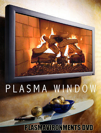 Plasma Window - Plasmavironments Fireplace (DVD, 2004) NEW SEALED - Afbeelding 1 van 1