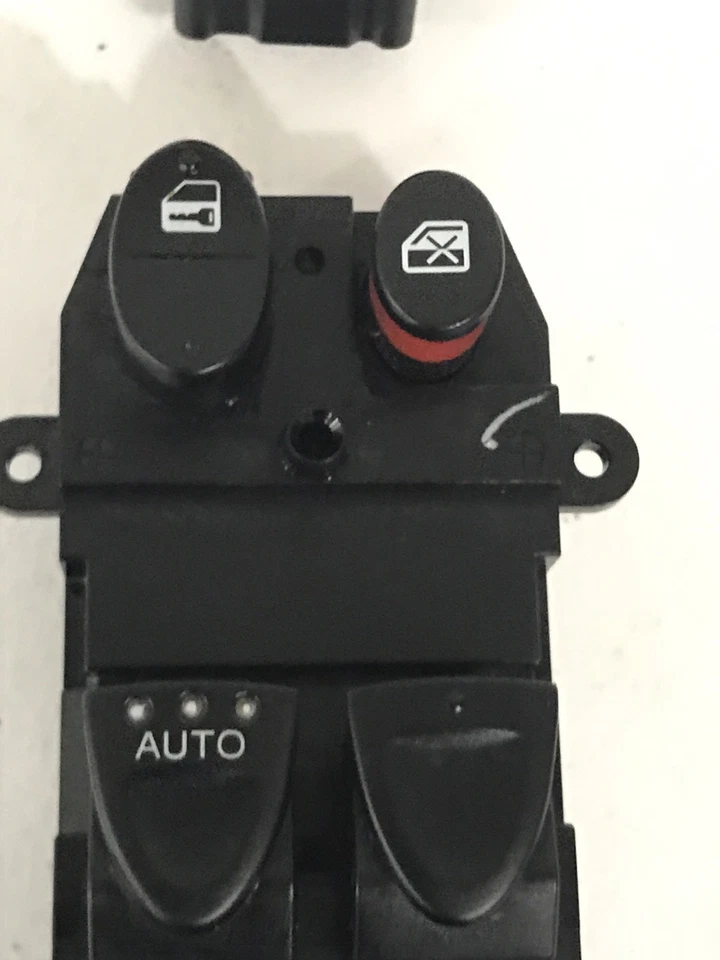 2006 Honda Civic Left Front Driver Side Window Lock Switch, Drivers Master, OEM - Image 3 of 4