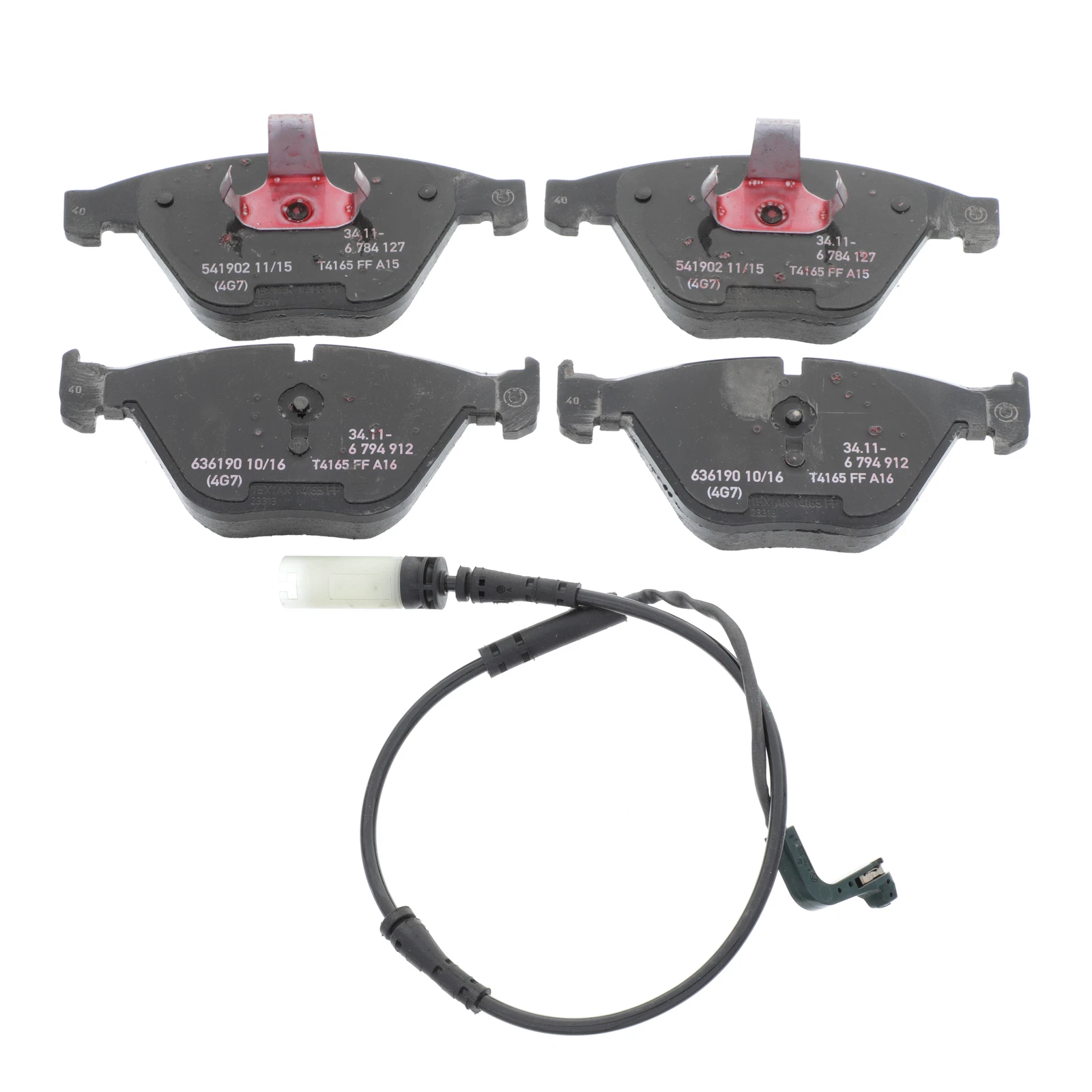 Genuine BMW Set of brake pads with wear sensors 34-11-2-339-273