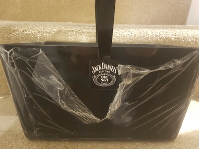 Offizieller Jack Daniel's schwarzer Metall Eimer Flaschenhalter