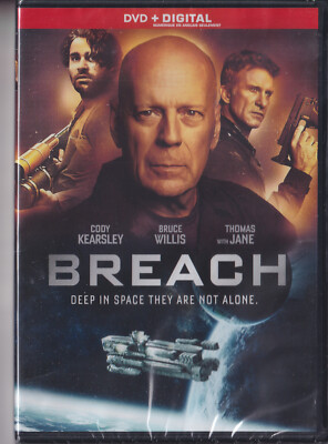 BREACH (DVD 2020) NEW SEALED Bruce Willis Science Fiction Space Film Region 1 R1