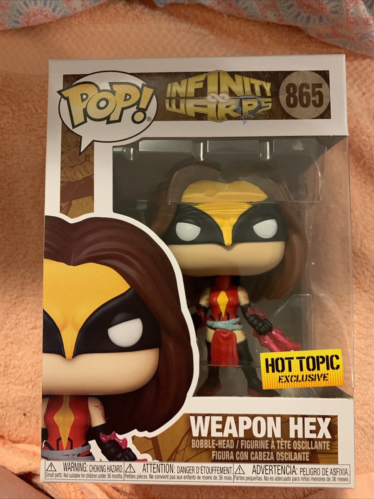 Sale Funko Pop! Vinyl: Marvel - Weapon Hex - Hot Topic (Ht) (Exclusive) #865