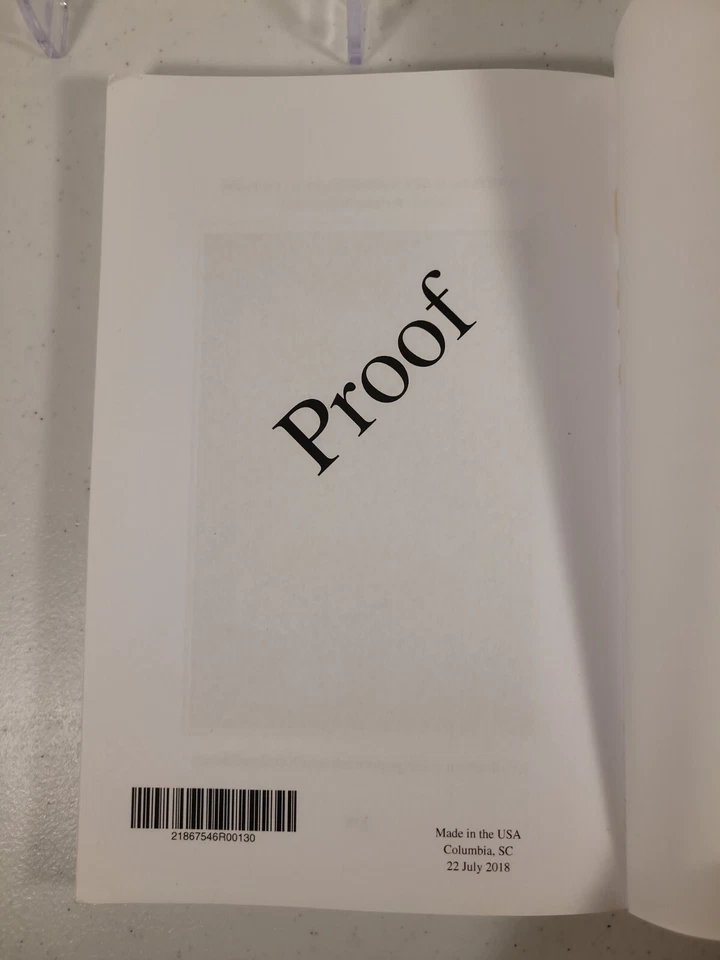 PROOF Words Words Words by Michael Collings Poetry Paperback 2018 - Image 4 of 4