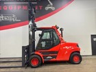 2012 Linde H80D11000 2 Stage 17500Lb Dual Pneumatic Diesel Forklift Stk 14799