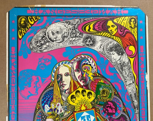 Changes Vintage Poster 1960s Collage Beatles Timothy Leary Dylan Psychedelic - 第 2/9 張圖片
