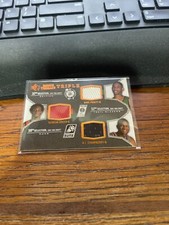 2007-08 SP Rookie Threads Triples #GSP Gabe Pruitt Taurean Green D.J. Strawberry