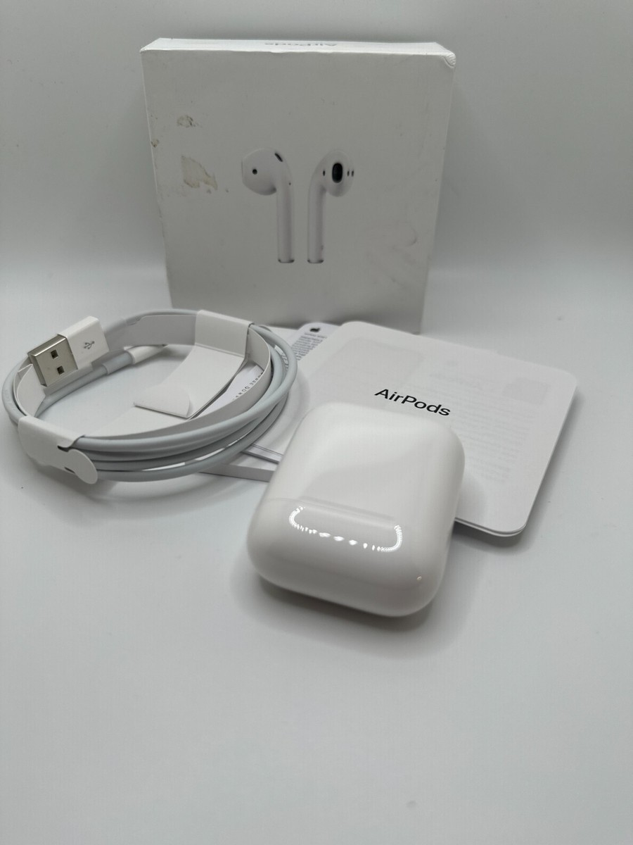 Apple AirPods 2nd Generation White Bluetooth Wireless Earbuds