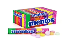 Mentos  Candy Chewy  Rolls,  Party, various flavors 14 Pieces (Bulk Pack of 15)