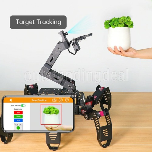 SpiderPi Pro Hexapod Robot Smart Robot w/ AI Robotic Arm for Raspberry Pi 4B 4GB - Bild 7 von 8