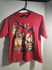 Triple H John Cena WWE VINTAGE Wrestling Shirt YOUTH 10/12