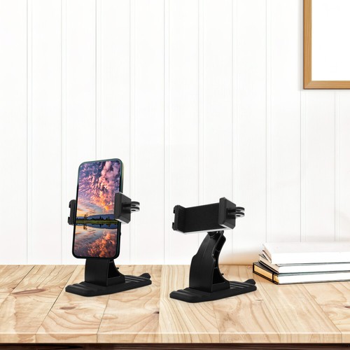 Mobile Phone Holder Mount Support Smartphone Tripod Adapter Clamp - Photo 8 sur 12