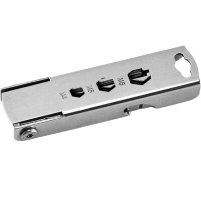 11in1 Multitool Slot Screwdriver Bit Bottle Opener Card Removers Stainless Tools
