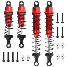 4pcs Front&Rear Shock Absorber Damper For RC Car 1/12 Wltoy 12428 12423 FY-03