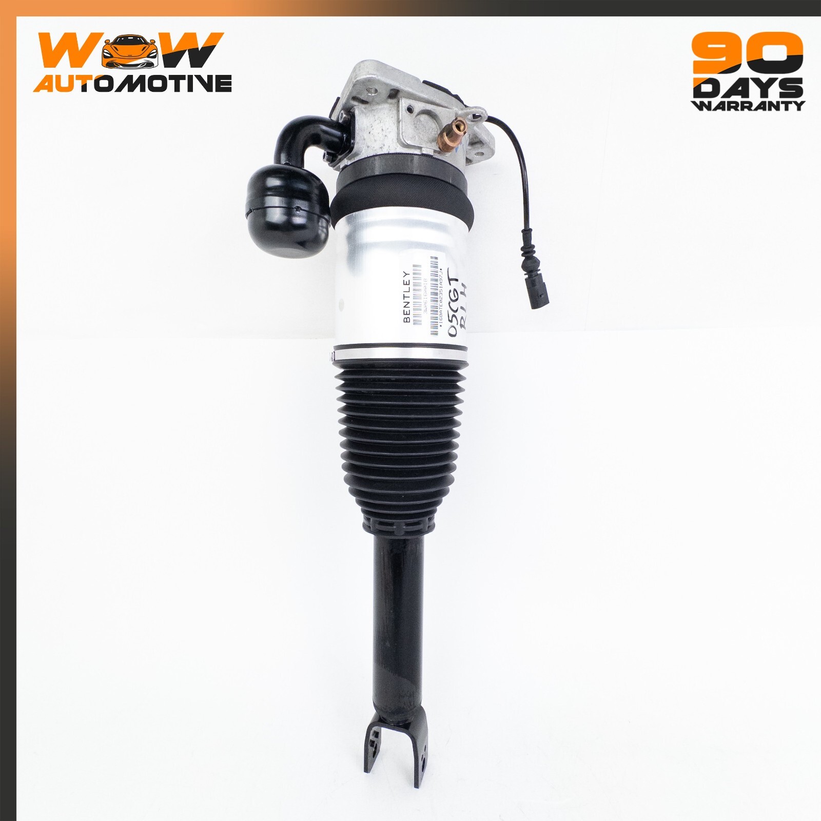 04-10 BENTLEY CONTINENTAL GT REAR LEFT DRIVER SIDE RIDE AIR SHOCK STRUT OEM