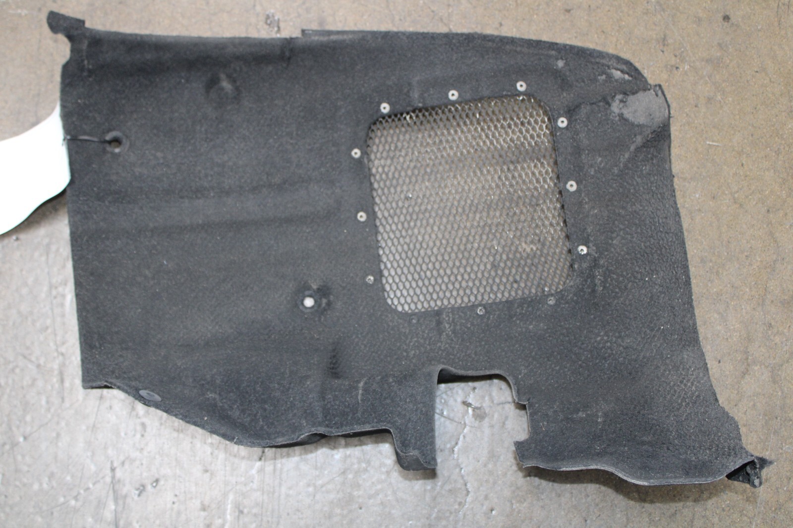 Ferrari GTC4 Lusso, LH, Rear Fender Liner, Rear Section, Used, Dmg, P/N 87660900