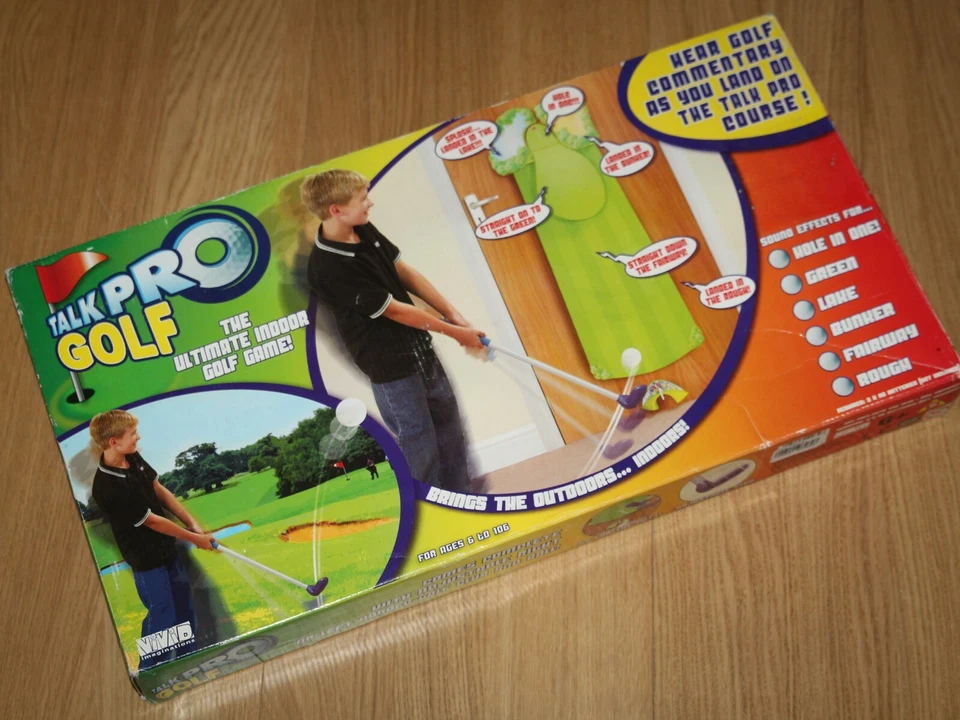 Talk Pro Golf Game - Indoor Gold Game - Vivid Imaginations - 2002 - Contents New - Image 3 of 4
